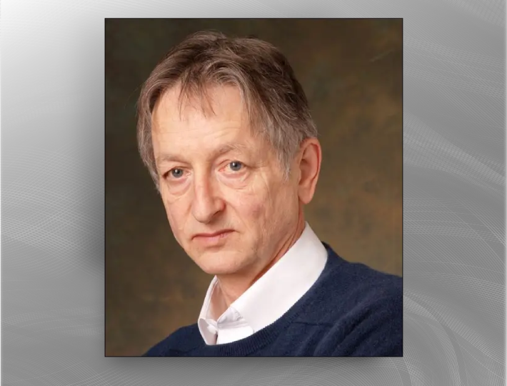 Geoffrey Hinton, portrait photo