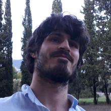 Portrait photo of Ioannis Anagnostides with trees in the background